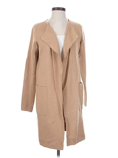 Pre-owned Jcrew Cardigan Sweater In Tan