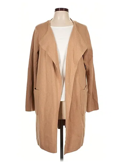 Pre-owned Jcrew Cardigan Sweater In Tan