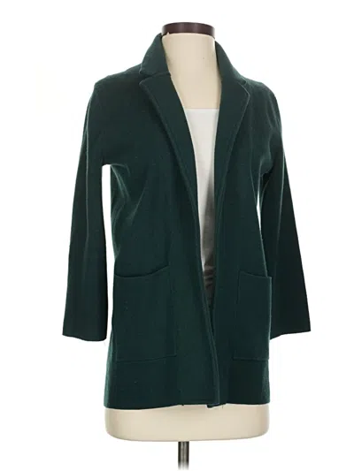 Pre-owned Jcrew Cardigan Sweater In Teal