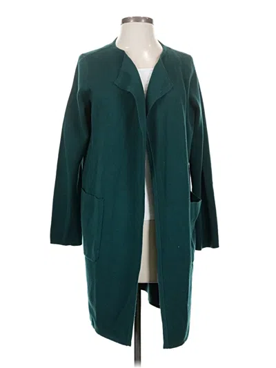 Pre-owned Jcrew Cardigan Sweater In Teal