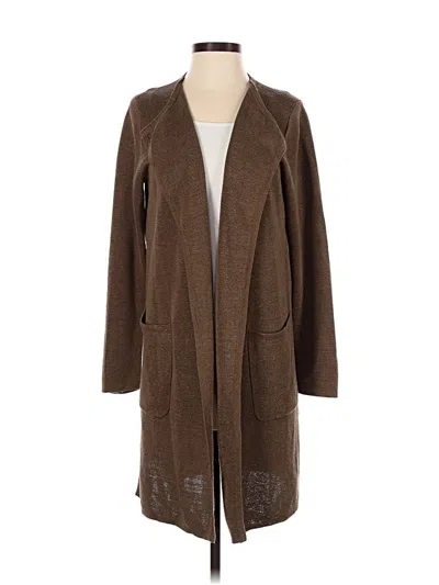 Pre-owned Jcrew Cardigan Sweater In White