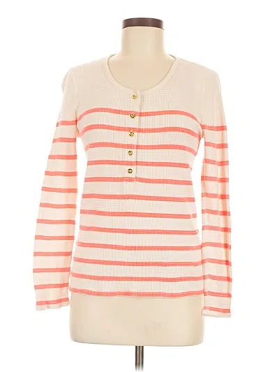 Pre-owned Jcrew Cardigan Sweater In White