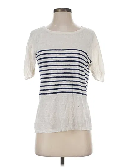 Pre-owned Jcrew Cardigan Sweater In White