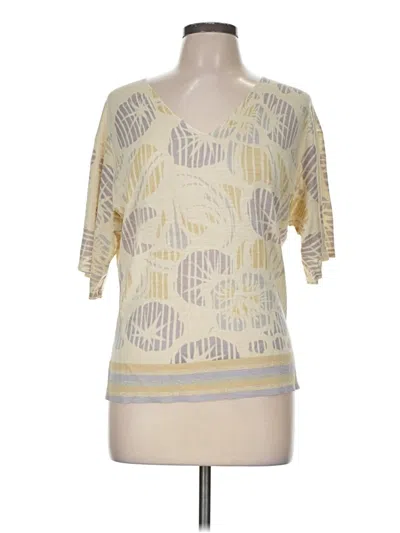 Pre-owned Jcrew Cardigan Sweater In Yellow