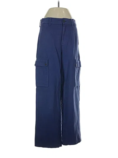 Pre-owned Jcrew Cargo Pants In Blue