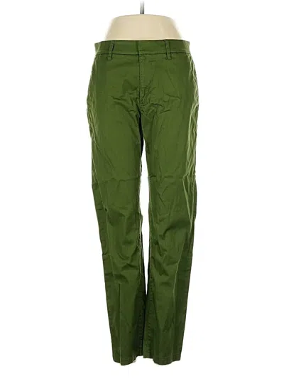 Pre-owned Jcrew Cargo Pants In Green