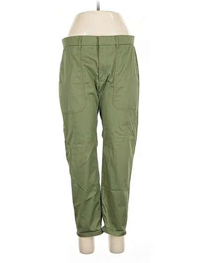 Pre-owned Jcrew Cargo Pants In Green