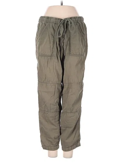 Pre-owned Jcrew Cargo Pants In Green