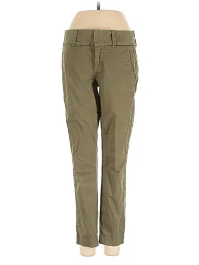 Pre-owned Jcrew Cargo Pants In Green