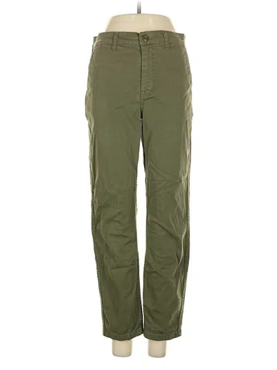 Pre-owned Jcrew Cargo Pants In Green