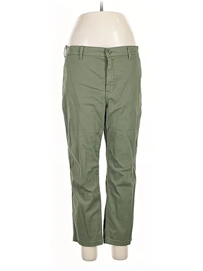 Pre-owned Jcrew Cargo Pants In Green