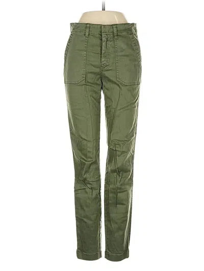 Pre-owned Jcrew Cargo Pants In Green