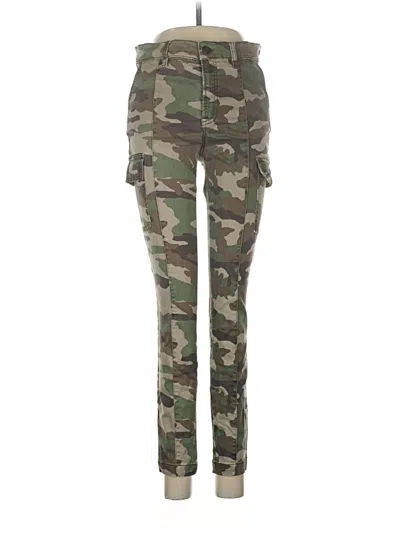 Pre-owned Jcrew Cargo Pants In Green