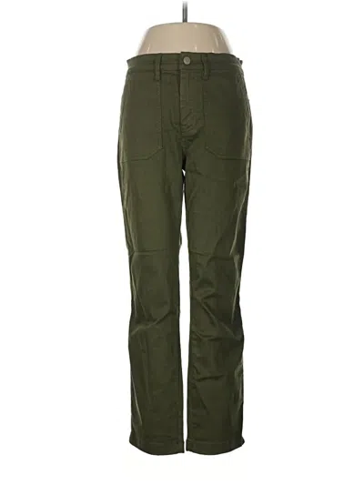 Pre-owned Jcrew Cargo Pants In Green