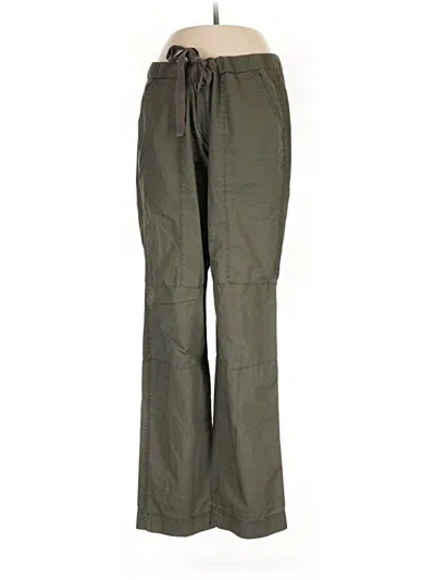 Pre-owned Jcrew Cargo Pants In Green