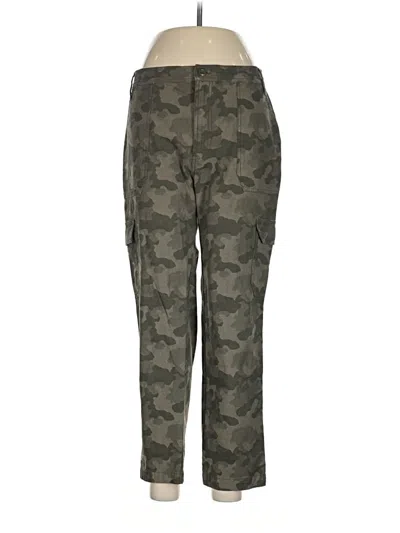 Pre-owned Jcrew Cargo Pants In Green
