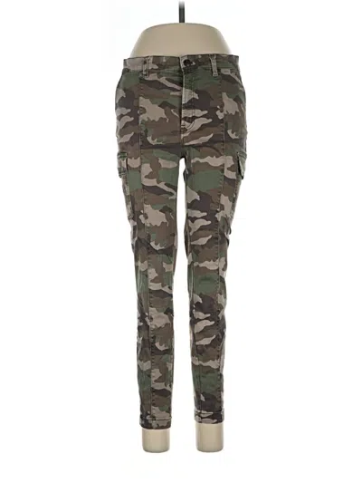 Pre-owned Jcrew Cargo Pants In Green