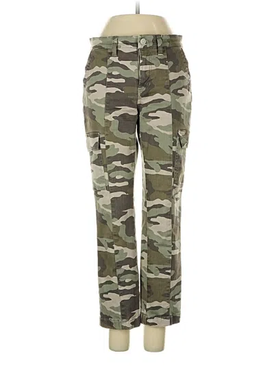 Pre-owned Jcrew Cargo Pants In Green