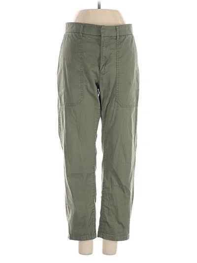 Pre-owned Jcrew Cargo Pants In Green