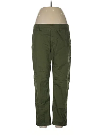 Pre-owned Jcrew Cargo Pants In Green