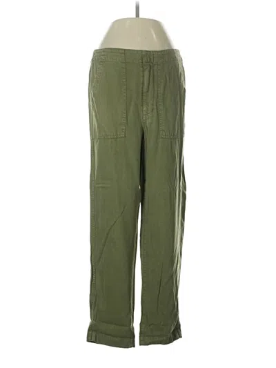 Pre-owned Jcrew Cargo Pants In Green