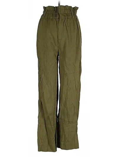 Pre-owned Jcrew Cargo Pants In Green