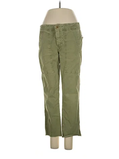 Pre-owned Jcrew Cargo Pants In Green