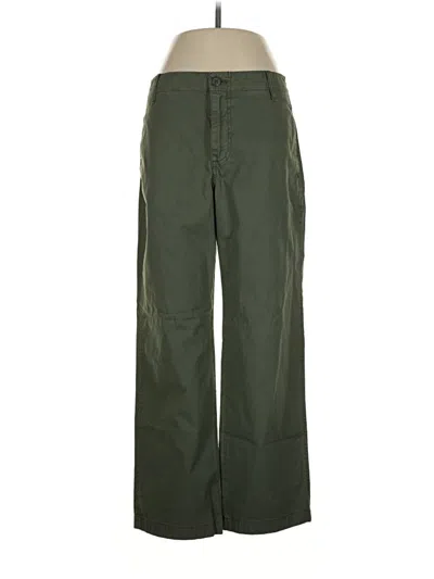 Pre-owned Jcrew Cargo Pants In Green
