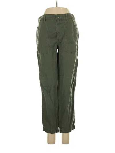 Pre-owned Jcrew Cargo Pants In Green