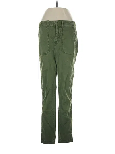 Pre-owned Jcrew Cargo Pants In Green