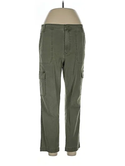 Pre-owned Jcrew Cargo Pants In Green