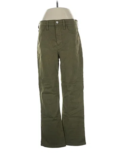 Pre-owned Jcrew Cargo Pants In Green