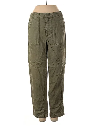 Pre-owned Jcrew Cargo Pants In Green