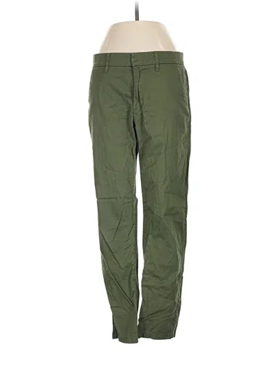 Pre-owned Jcrew Cargo Pants In Green