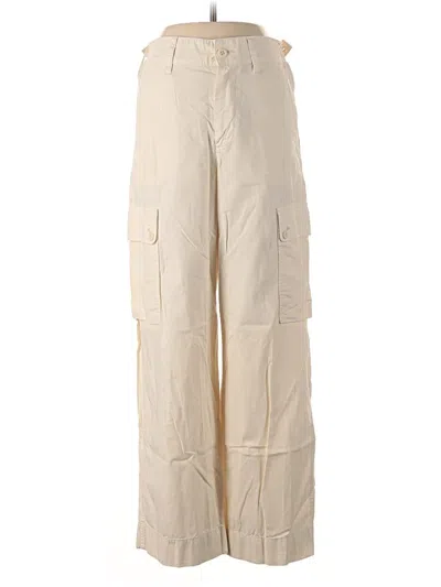 Pre-owned Jcrew Cargo Pants In Ivory