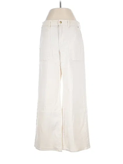 Pre-owned Jcrew Cargo Pants In Ivory