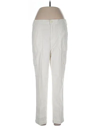 Pre-owned Jcrew Cargo Pants In Ivory