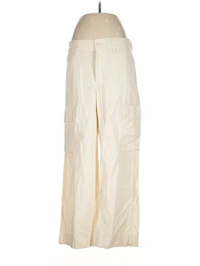 Pre-owned Jcrew Cargo Pants In Ivory