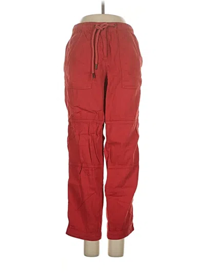 Pre-owned Jcrew Cargo Pants In Red