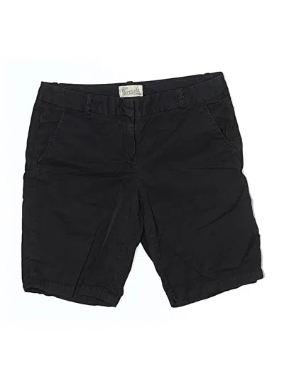 Pre-owned Jcrew Cargo Shorts In Black
