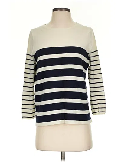 Pre-owned Jcrew Cashmere Cardigan Sweater In Ivory