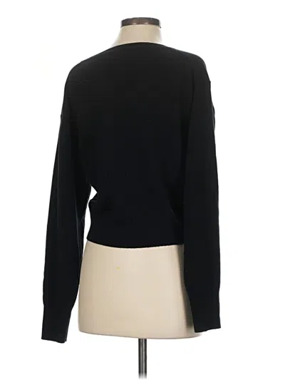 Pre-owned Jcrew Cashmere Pullover Sweater In Black