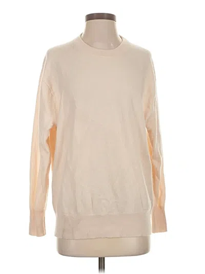 Pre-owned Jcrew Cashmere Pullover Sweater In Brown