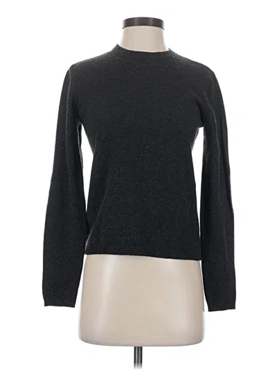 Pre-owned Jcrew Cashmere Pullover Sweater In Gray