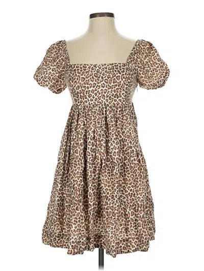 Jcrew Casual Dress In Animal Print