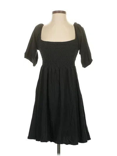 Pre-owned Jcrew Casual Dress In Black
