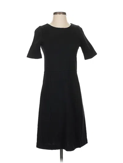 Pre-owned Jcrew Casual Dress In Black