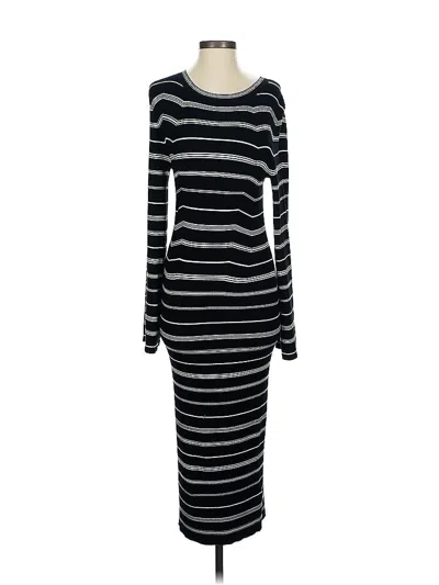 Pre-owned Jcrew Casual Dress In Black