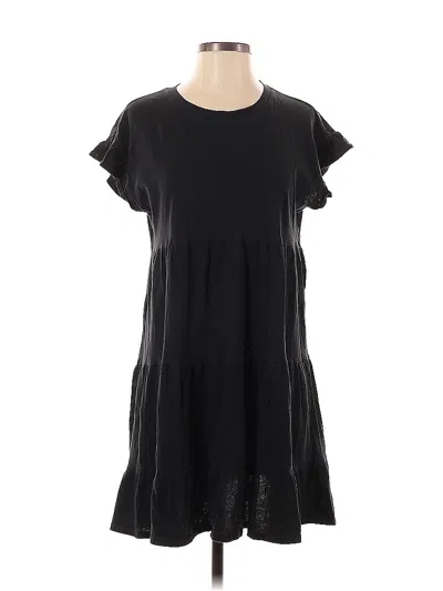 Pre-owned Jcrew Casual Dress In Black