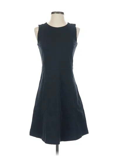 Pre-owned Jcrew Casual Dress In Black